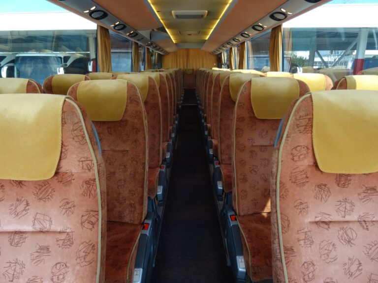 Interior Tsokas 50 Seater Tour Bus Fleet