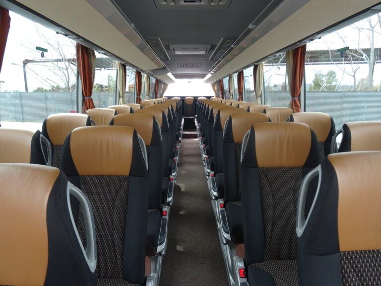 Tsokas 59 Seat Tour Bus Interior